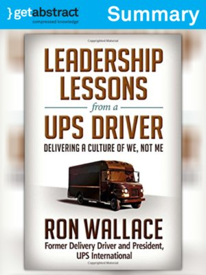 cover image of Leadership Lessons from a UPS Driver (Summary)